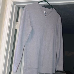 old navy gray long sleeve shirt